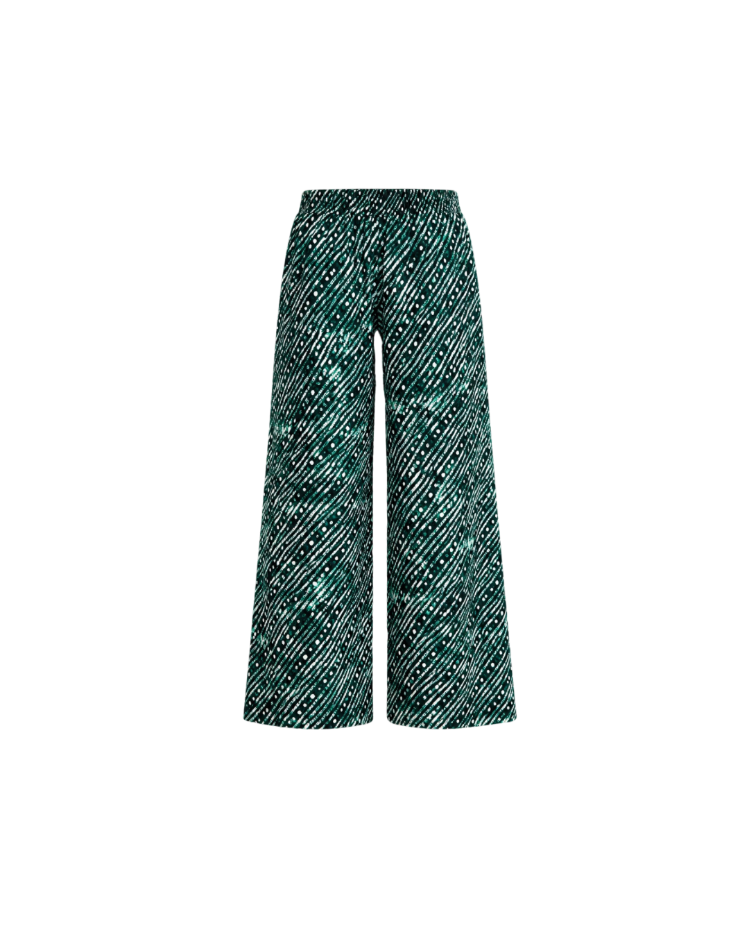 Pantalon oversize vert